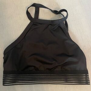 Victoria’s Secret backless high neck sports bra